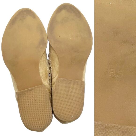 Jeffrey Campbell Taggart Booties Open Cut Out Boot Sand Leather Women’s Size 8.5 - Picture 14 of 15